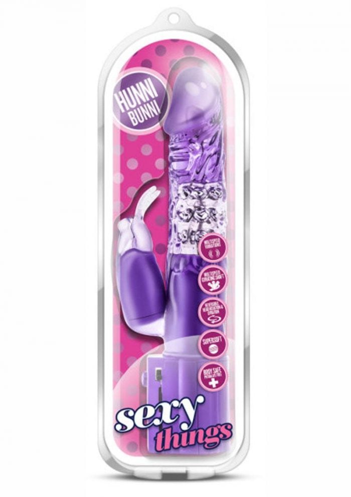 Sexy Things Hunni Bunni Vibrating Rabbit Purple