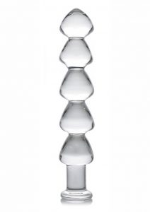 Master Series Drops Anal Links Glass Dildo 11 Inches