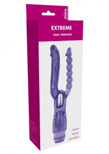 Minx Extreme Dual Vibrator Purple 4.75 Inches