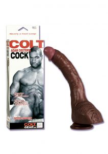 COLT COK ADAM DEXTER GENUINE CAST 8.5 INCH WITH SUCTION CUP