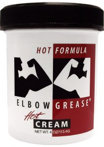 Elbow Grease Hot Formaul Hot Cream Lubricant 4 Ounce