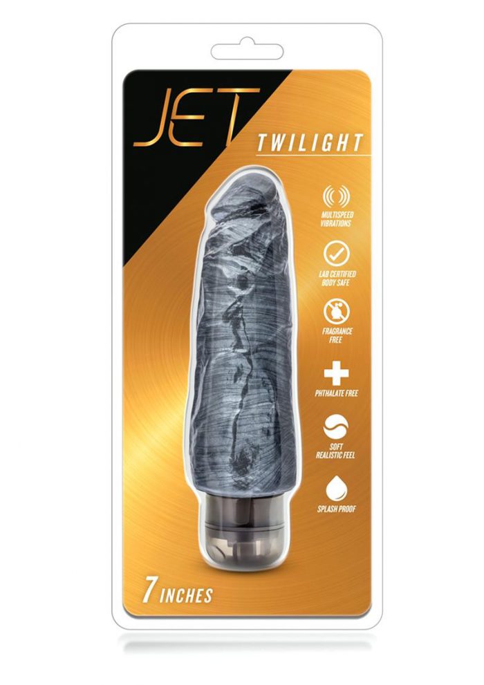 Jet - Twilight - Carbon Metallic Black Anal Vibrating