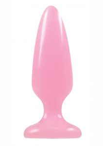 Firefly Pleasure Plug Medium Glow In The Dark Pink 5 Inch