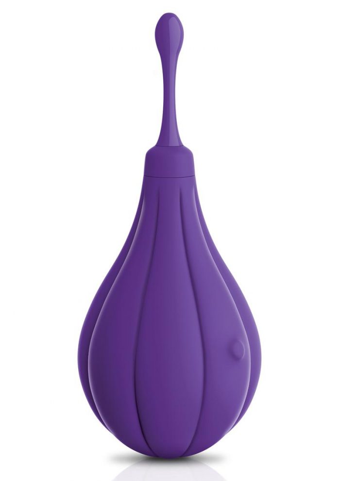 JimmyJane Focus Sonic Vibrator  With Attachments USB Rechargeable Splashproof Purple 4.7 Inch