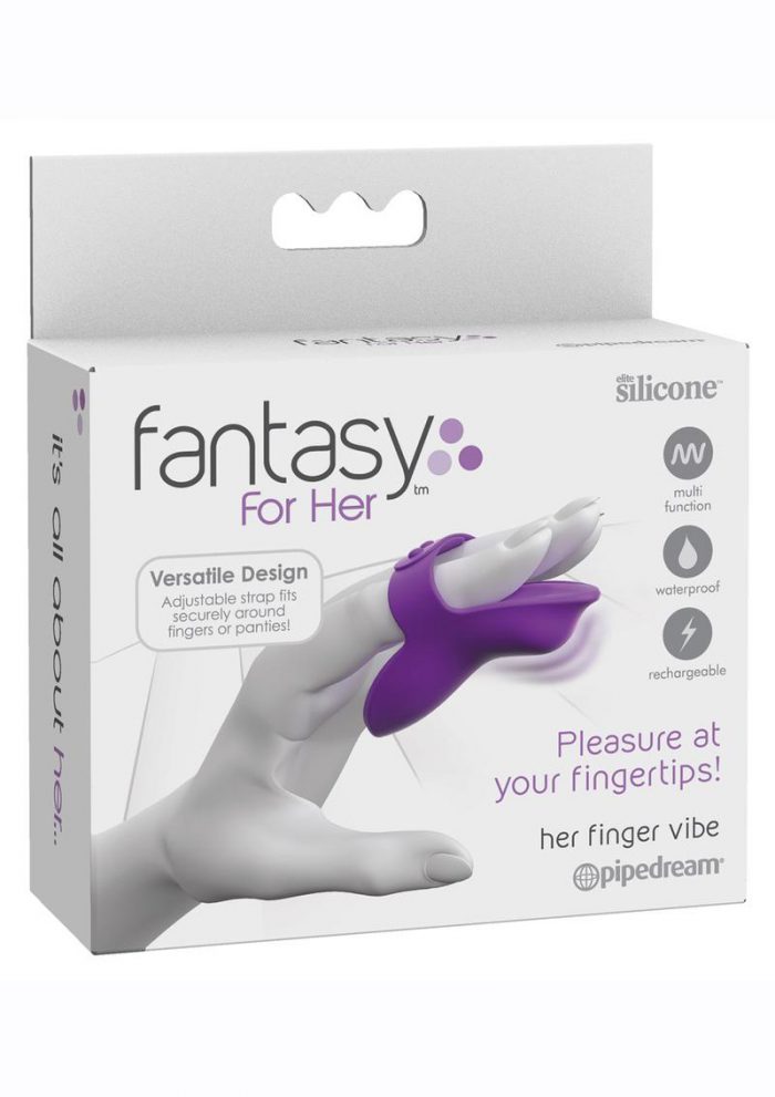 Ff Her Finger Vibe Vibrating Massager Silicone