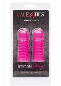 Intimate Play Finger Tingler Pink Textured Massager