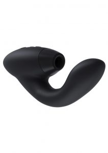 Womanizer Duo Clitoral And G-Spot Stimulator Silicone USB Rechargeable Waterproof Black
