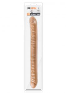 Dr Skin Double Dildo 18 Mocha