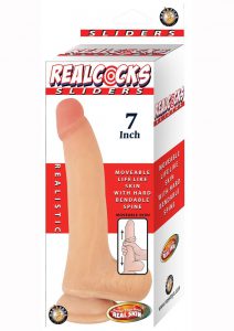 Realcocks Sliders 7 Inch Harness Compatible Suction Cup