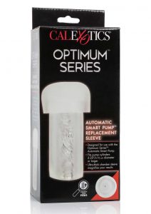 Optimum Series Automatic Smart Pump Replacement Sleeve Textured Clear 5.25 Inch