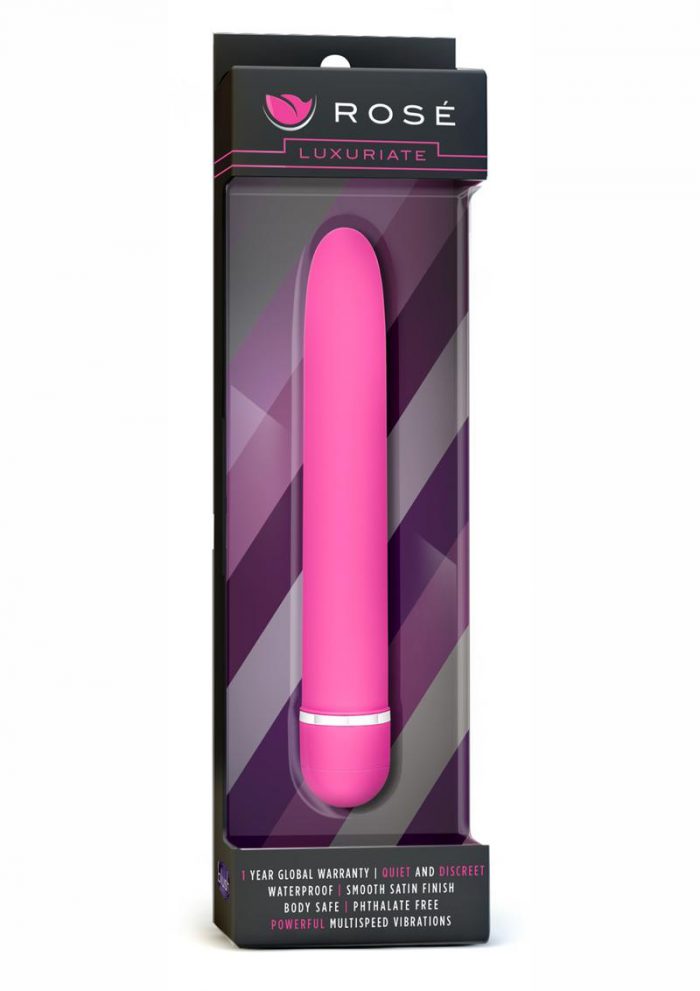 Rose Luxuriate Pink Vibrator Multi Speed