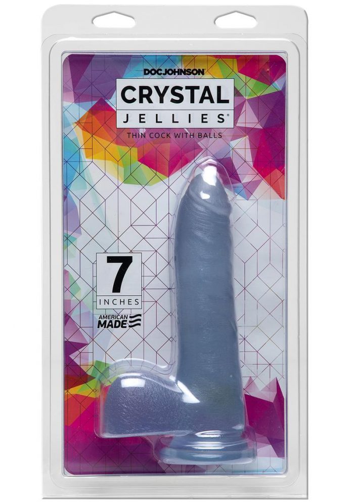 Crystal Jellies Thin Cock 7 Clear