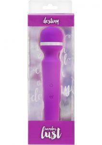 Wonderlust Destiny Water Resistant Rechargeable Silicone Multi Function Purple