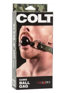 Colt Camo Ball Gag Adjustable Silicone