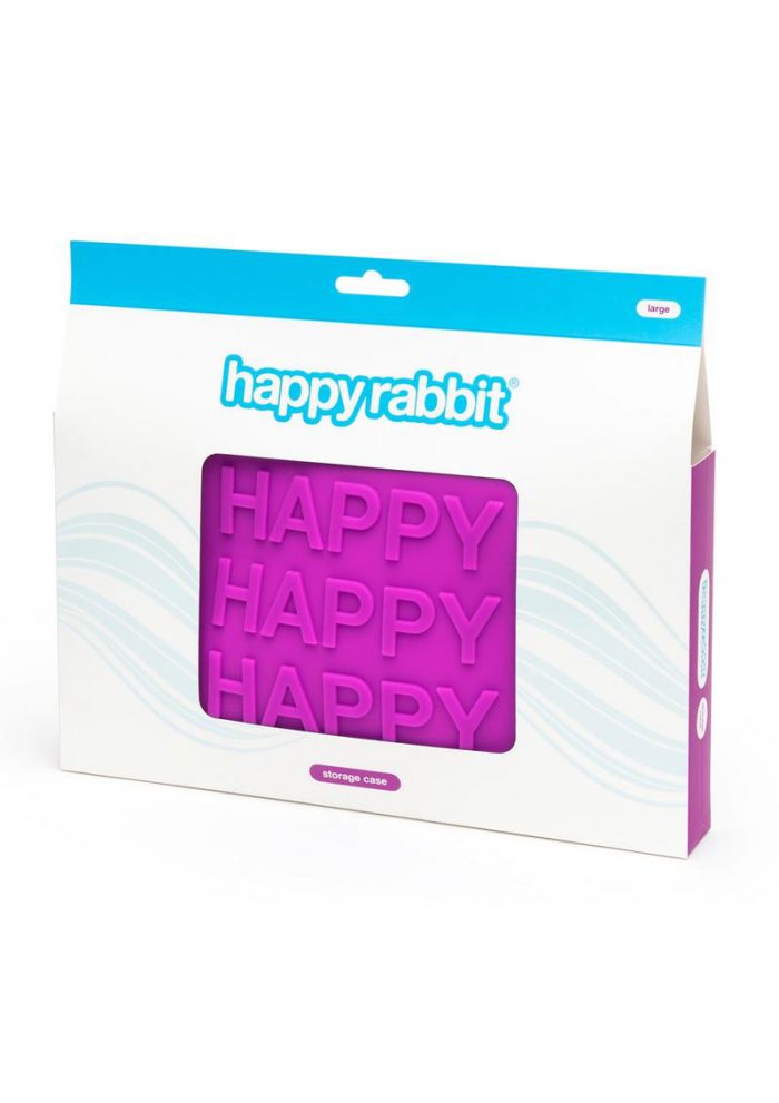Happy Rabbit Happy Storage Zip Bag Lg Pk