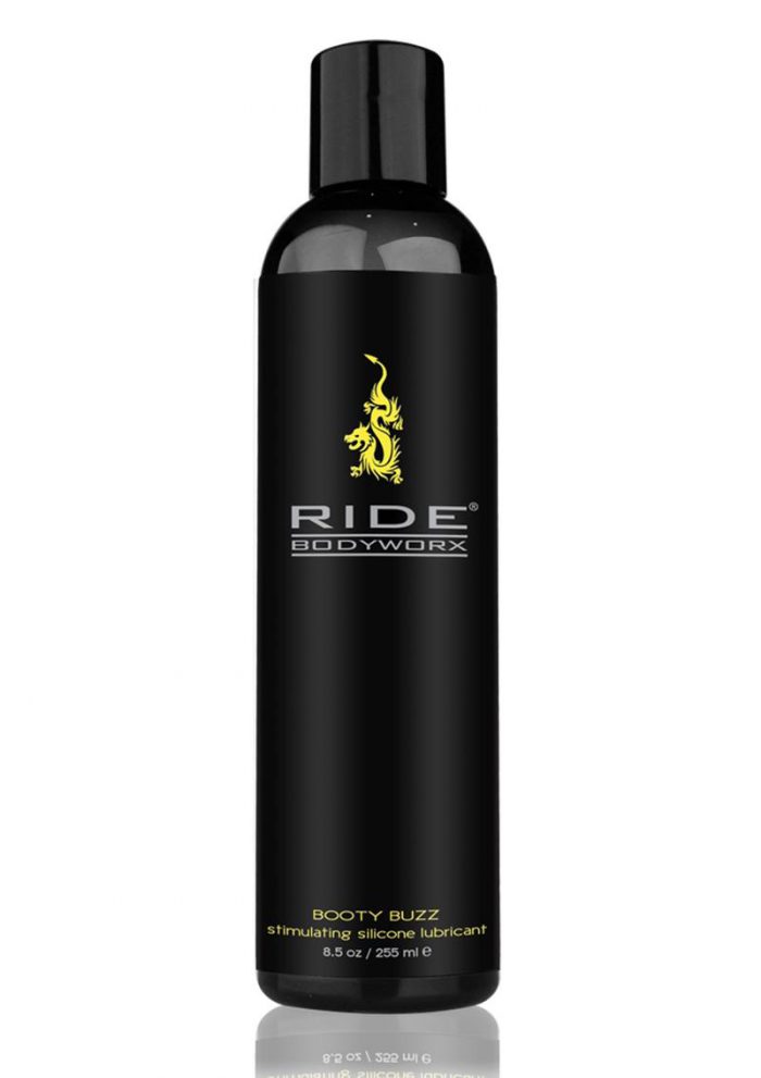 Ride Bodyworx Booty Buzz Stimulating Silicone Lubricant 8.5 Oz