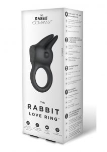 The Rabbit Love Ring Black