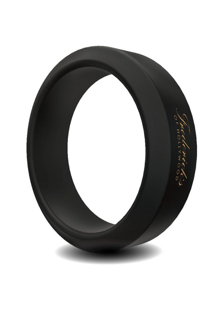 Frederick`s Of Hollywood Silicone Stamina Cock Ring Shower Proof Black