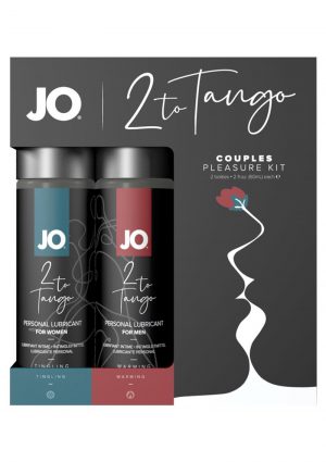 JO 2 To Tango Couples Pleasure Kit Lubricant