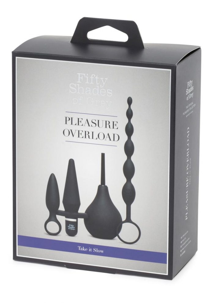 Fifty Shades Of Grey Pleasure Overload Take It Slow Starter Anal Kit