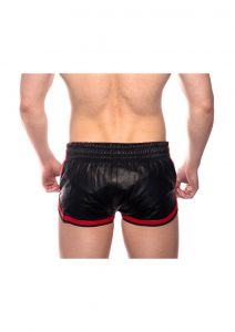 Prowler Red Leather Sport Shorts Red Xxl