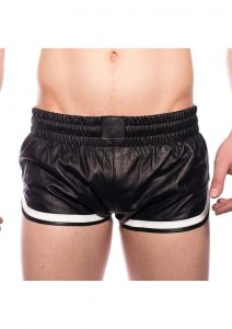 Prowler Red Leather Sport Shorts Whtxxxl