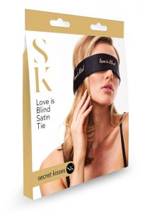 Sk Love Is Blind Satin Tie