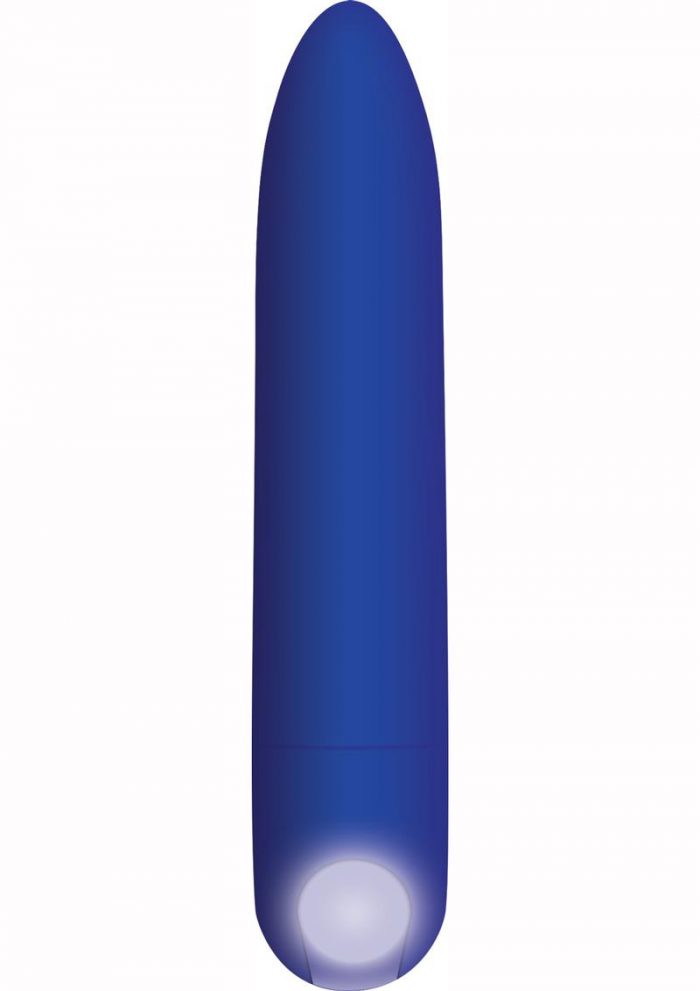 All Mighty Rechargeable Bullet Rechargeable Waterproof Blue