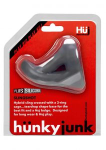 Hunkyjunk Slingshot 3 Ring Teardrop Silicone Blend C-Ring Stone