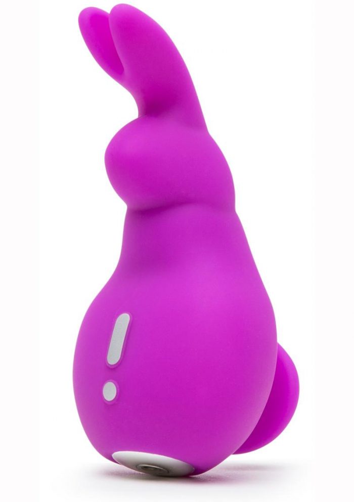 Happy Rabbit Mini Ears Finger Vibe Multi Function USB Rechargeable Waterproof Purple