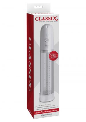 Classix Auto-Vac Power Pump Penis Enlargement System White