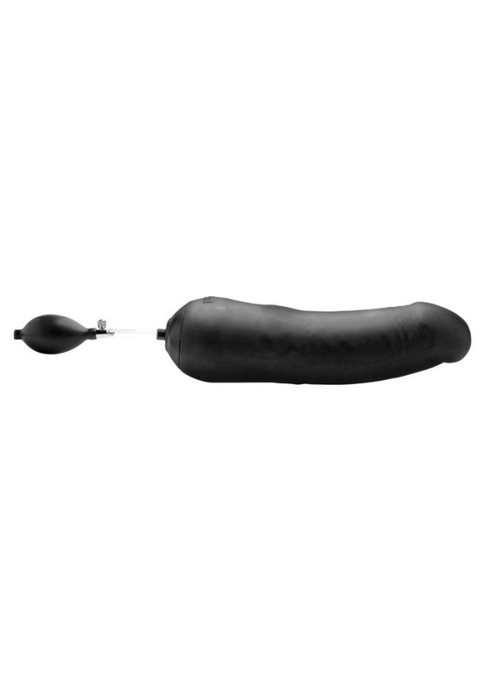 Tom Of Finland Tom`s  Inflatable Dildo Silicone Black