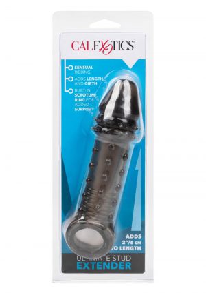 Ultimate Stud Extender With Scrotum Support Ring Smoke