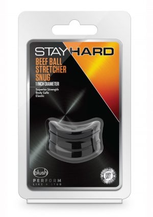 Stay Hard Beef Ball Stretcher X Long - Black