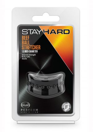 Stay Hard Beef Ball Stretcher Snug X Long - Black