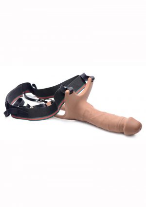 Size Matters Hollow Dildo Strap On Fle