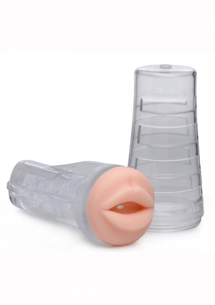 Jesse Jane Deluxe Signature Stroker - Mouth - Vanilla