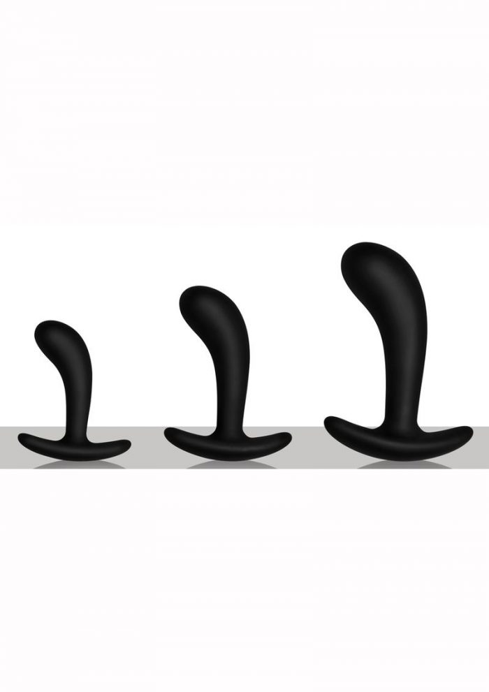 MS Dark Delights Curve Anal Set (3 Piece) - Black