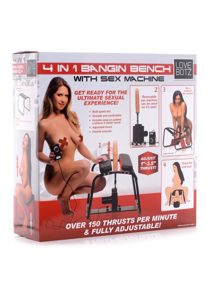 Lb 4 In 1 Bangin Bench W/sex Machine
