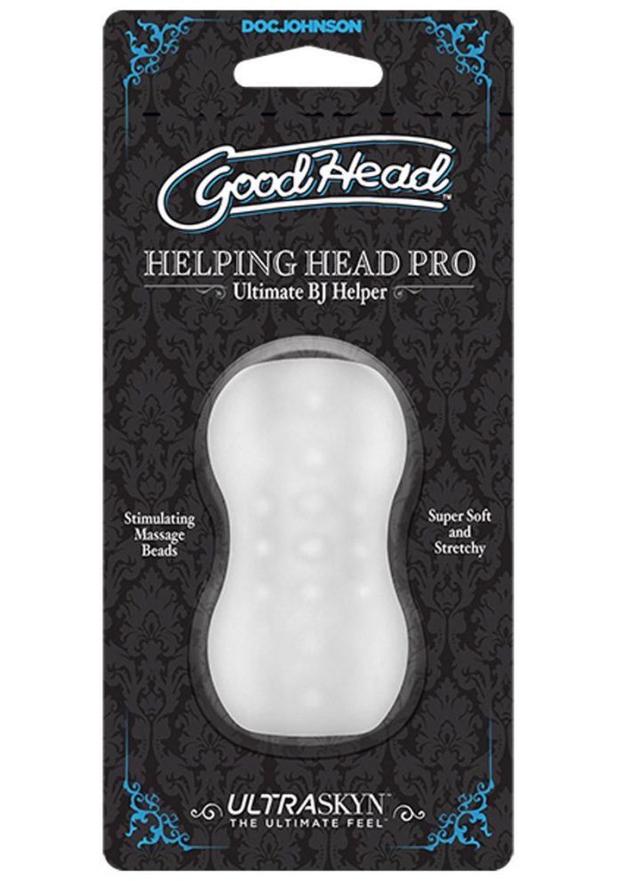 GoodHead Helping Hand Pro Masturbator - Frost