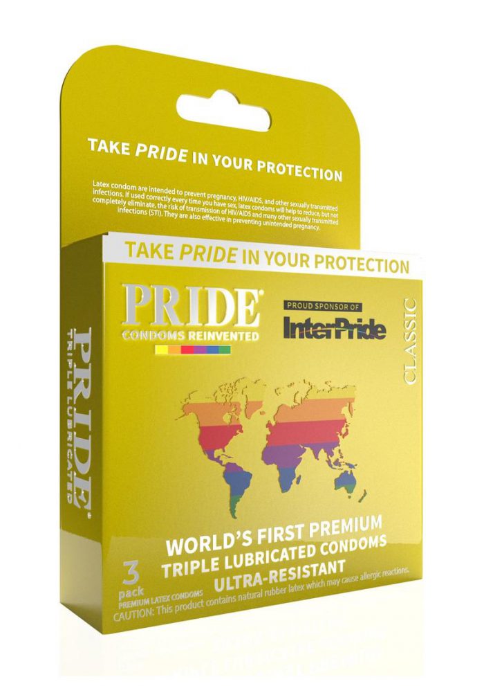 Pride Classic Condoms 3pk