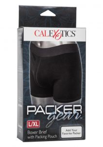 Packer Gear Boxer Brief With Pouch L/XL Black