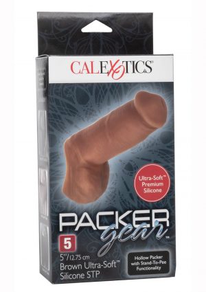 Packer Gear Silicone STP 5 inch Brown