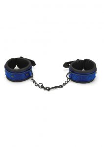 Whip Smart Diamond Hand Cuff Blue