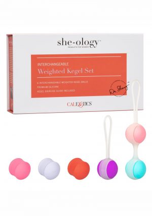 She Ology Interchange Weight Kegel Set