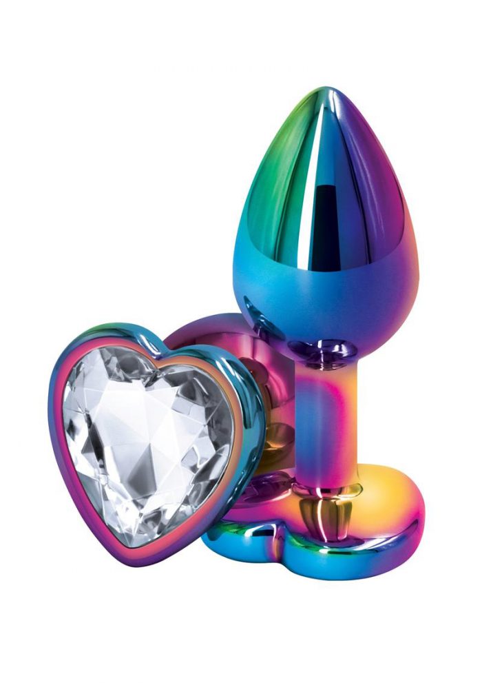 Rear Assets Multicolor Heart Small Clear