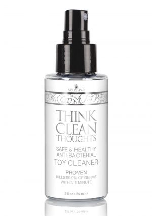 Think Clean Thoughts Anti-Bacterial Toy Cleaner 2oz