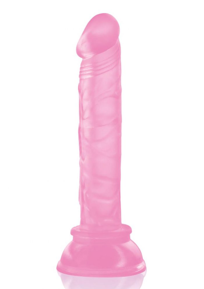 The 9`s - Diclets Jelly Dildo 8in - Pink