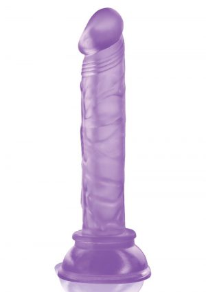 The 9`s - Diclets Jelly Dildo 8in - Purple
