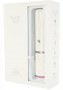 Pillow Talk Feisty Silicone Thrusting andamp; Vibrating Massager - Pink